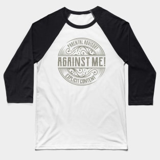 Against Me! Vintage Ornament Baseball T-Shirt